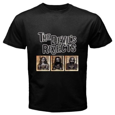 New The Devils Reject Captain Spaulding Rob Zombie Black T Shirt Size 