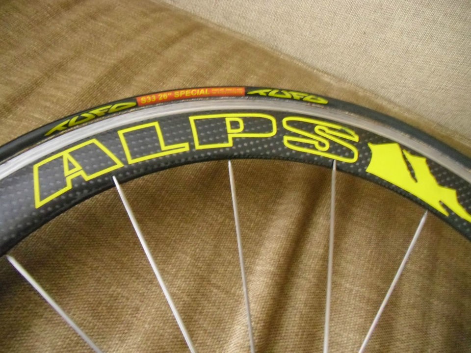 HED 3 Carbon Fiber ALPS Front Wheel 650c Tubular Triathlon TT Trispoke 