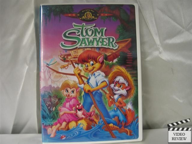 Tom Sawyer (DVD, 2000) Tom (the cat) and Huck (the fox) Animation Paul 