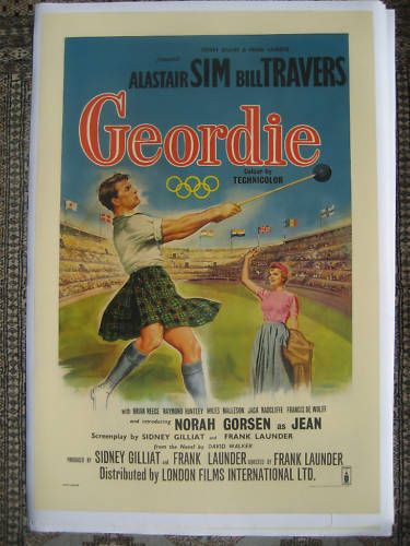 Wee Geordie 1955 Alastair Sim Norah Gorsen Hammer Thrower Laird Bill 