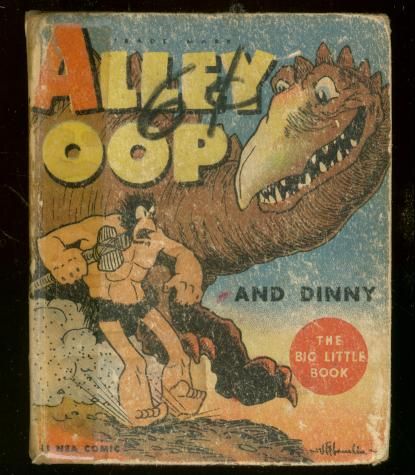 Alley 763 Big Little Book Dinny 1935 VT Hamlin Art