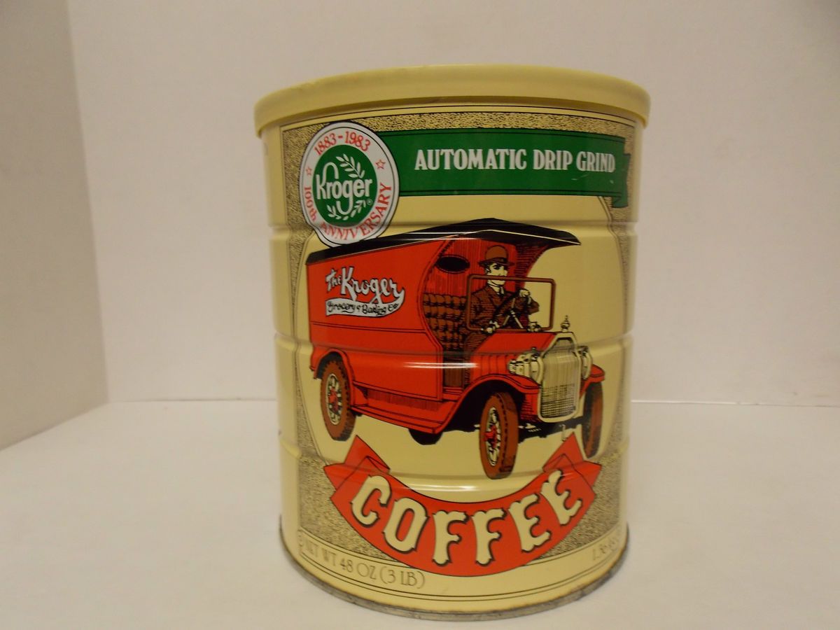   EDITION UNOPENED 3# 100 TH, ANNIVERSARY COFFEE CAN ~CHECK IT OUT