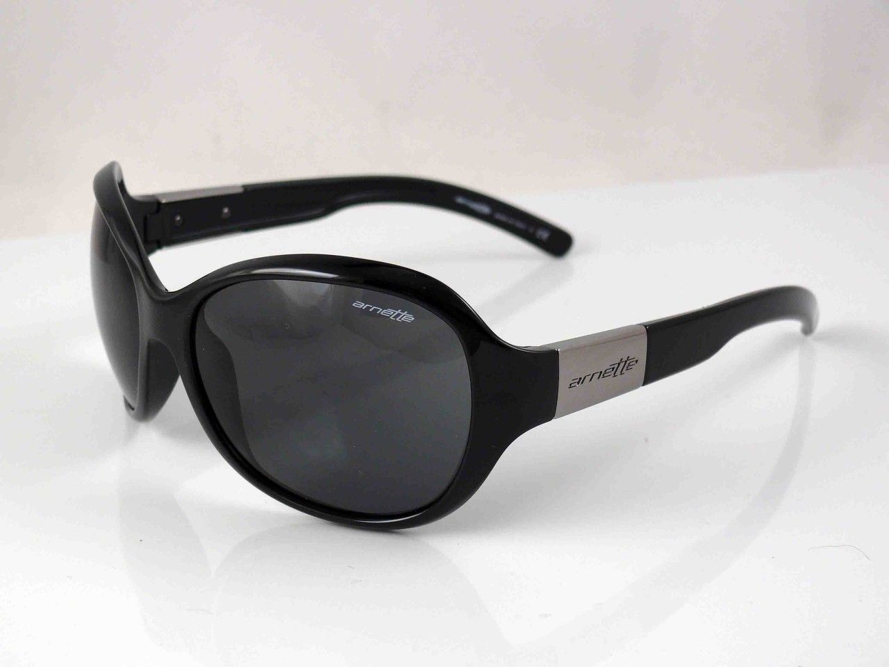 Arnette Mystique Sunglasses Gloss Black Grey New