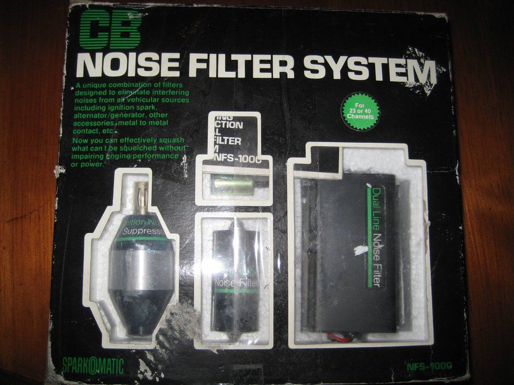 Sparkomatic Japan NFS 1000 Cobra CB Noise Filtering System Am FM Radio 