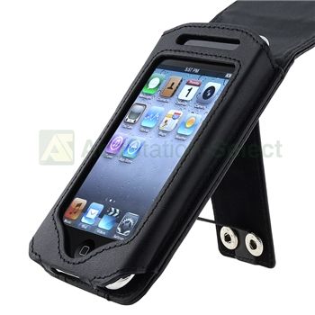 Black Leather Case Cover for iPod Touch 2nd 3rd Gen 3G