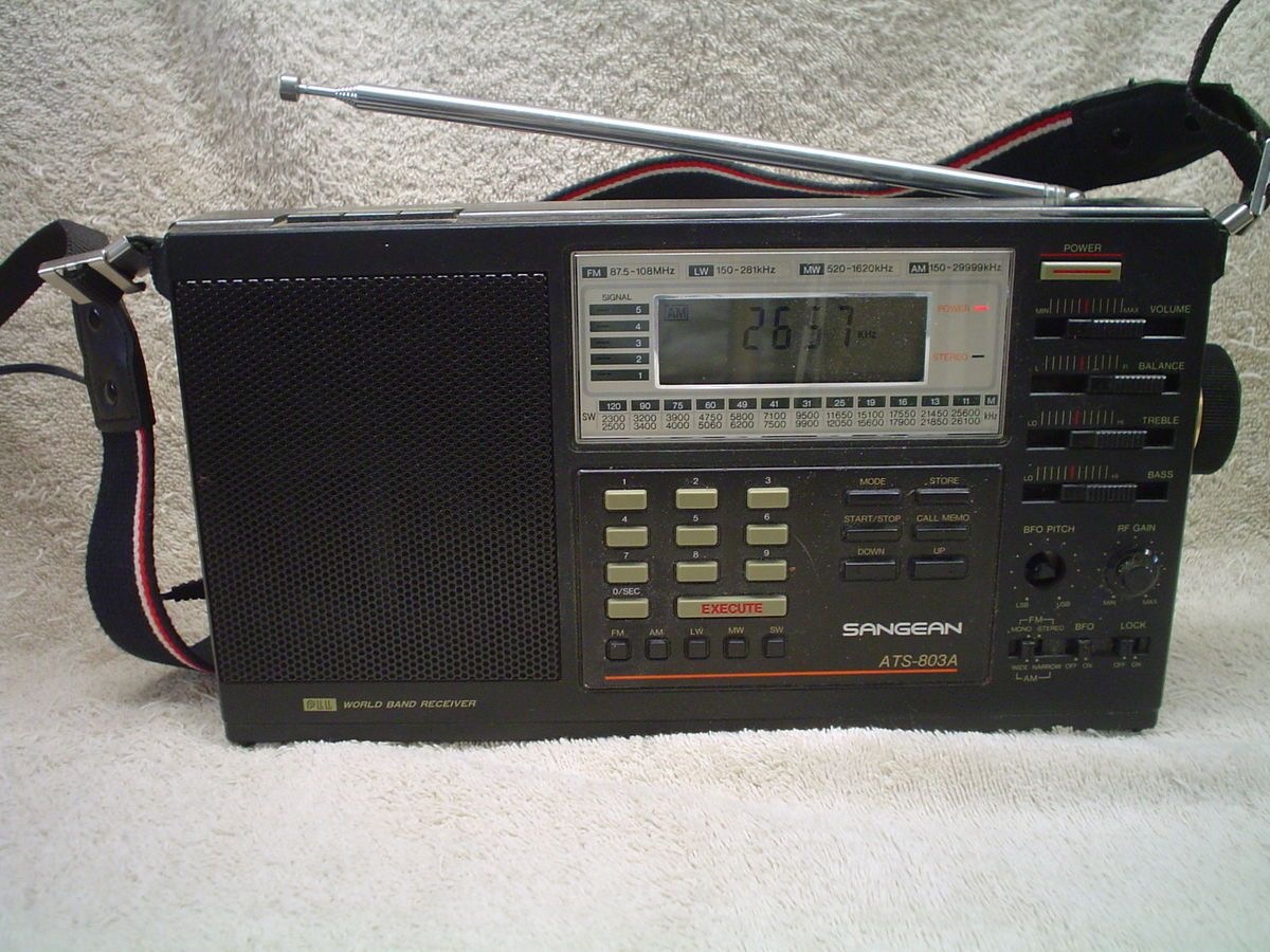 Sangean ATS 803A World Band Receiver Radio ATS 803 A shortwave