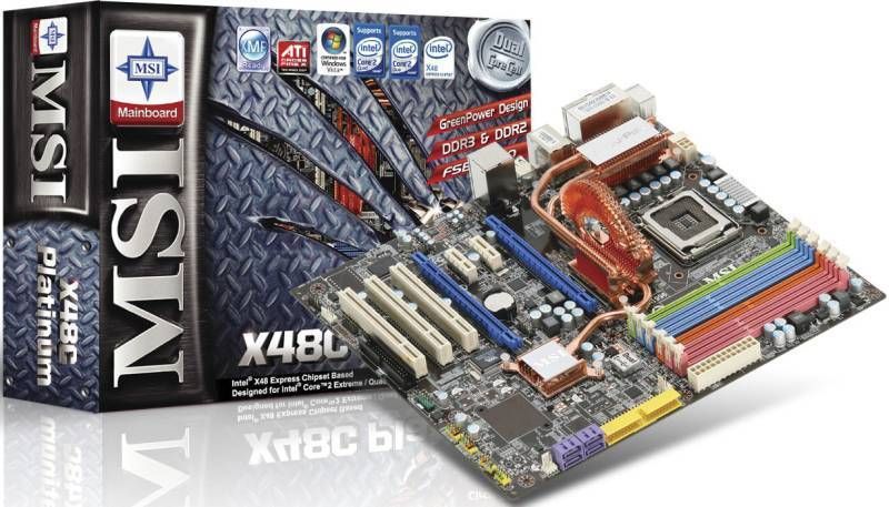   945 CPU MSI X48C Platinum Motherboard 4GB RAM BUNDLE COMBO KIT