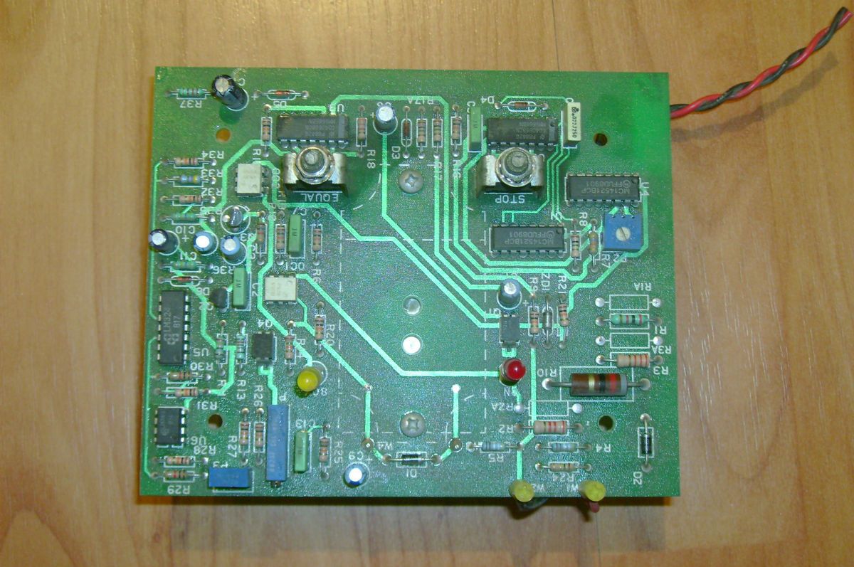 Hertner Auto 1000 Battery Charger Parts Control Board  