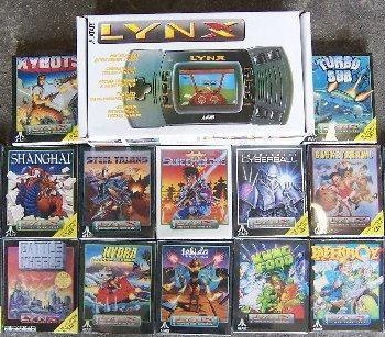Used Atari Lynx II Console System 12 New Games SEALED