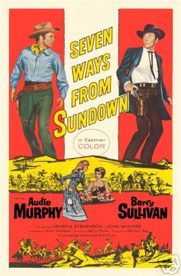 Audie Murphy Classic Seven Ways from Sundown 1960 DVD