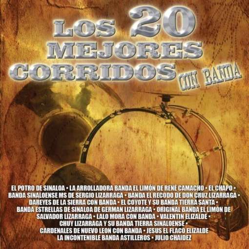   Con Banda Los 20 Mejores Corridos Con Banda CD New 801472416623