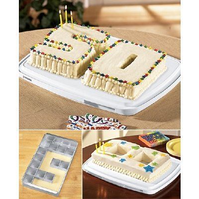 Alphabet Letter Number Educated Custom Birthday Cake Mold Aluminum 