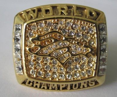 1997 Denver Broncos Super Bowl Ring ChampionShip Ring Football NFL 