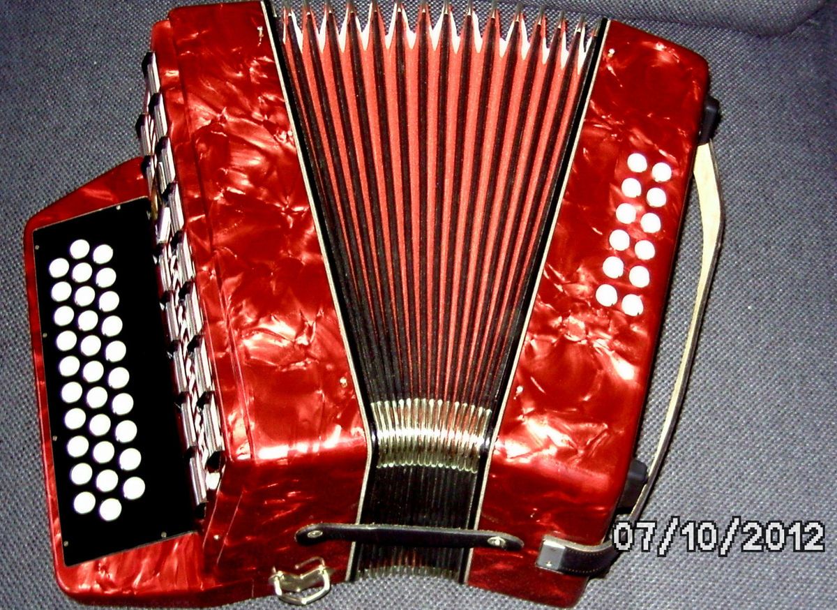   in Germany G C F Weltmeister Diatonic Accordion Accordian Case
