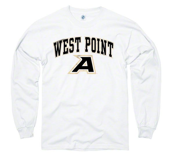Army Black Knights West Point White Perennial II Long Sleeve T Shirt 