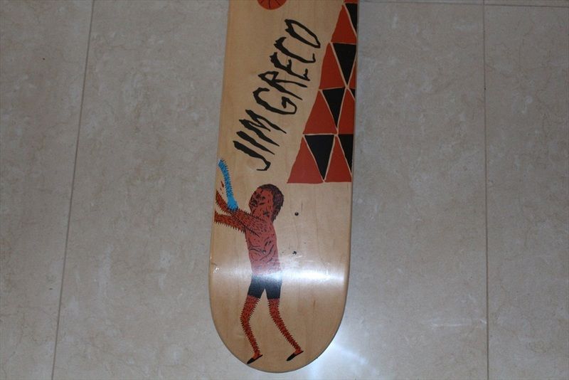 Baker Skateboards x Neckface Jim Greco RARE 2006 Deck 7 63 Graffitti 