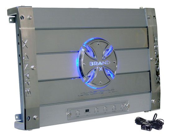 Brandx XL1270X1D 1270 Watt 1 Channel Mono Block Digital Amplifier 