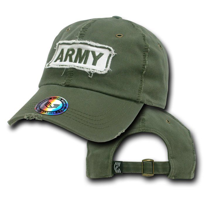 United States US Army Baseball Polo Cap Caps Hat Dist