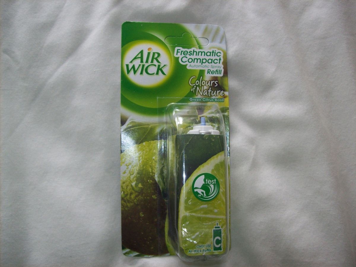 Airwick Freshmatic Compact Refill Green Citrus Basil