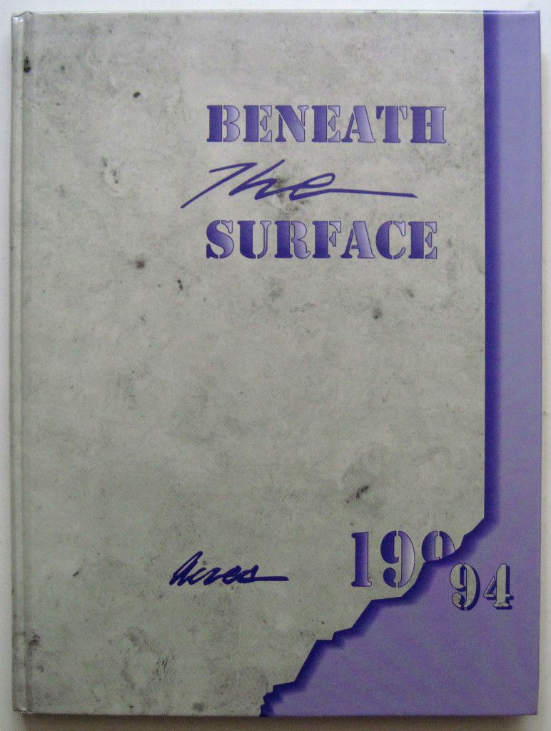 Beneath The Surface 1994 Yearbook Stonehill College North Easton 