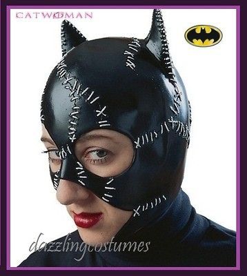 offical catwoman costume mask batman returns michelle pfeiffer 