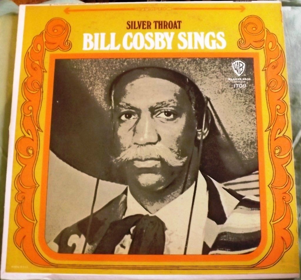 Bill Cosby Sings Silver Throat LP Record