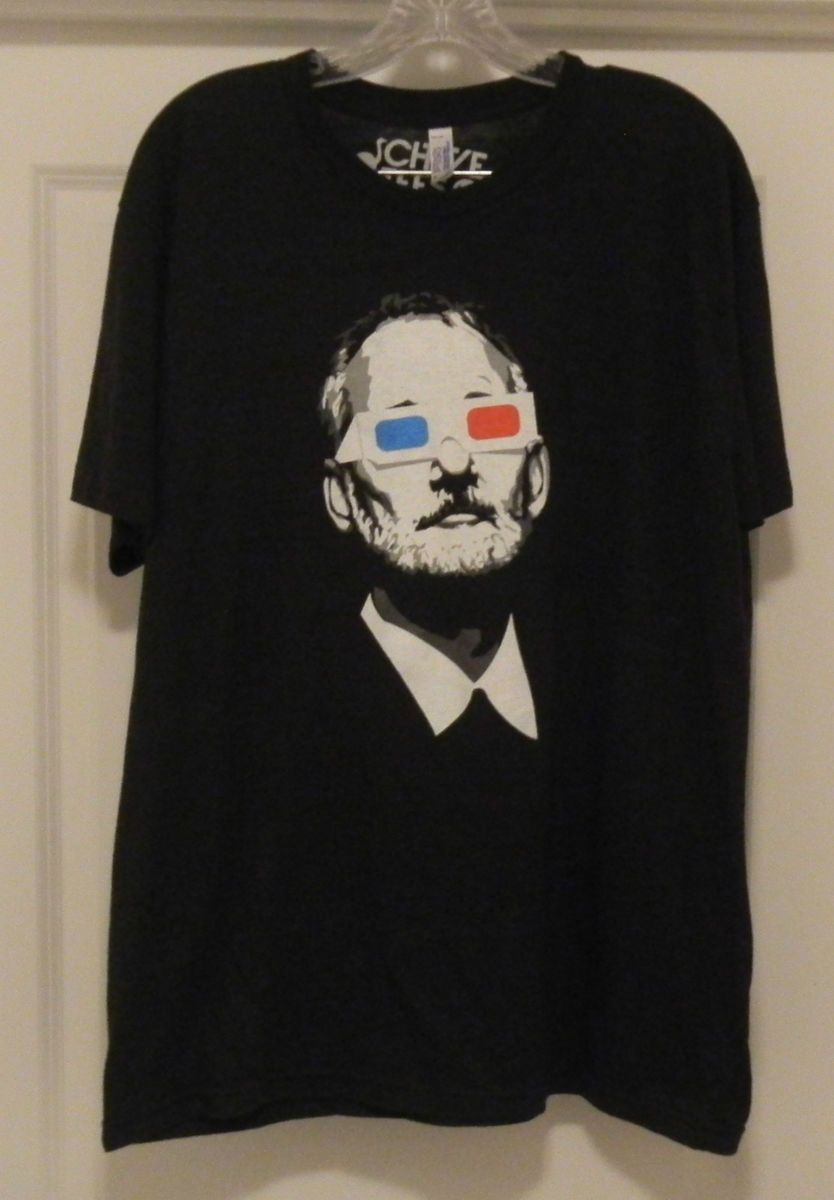 Authentic BFM 3D Bill Murray The Chive t shirt see description