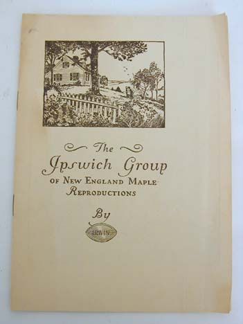 Brochure R w Irwin New England Maple Furniture 1930S