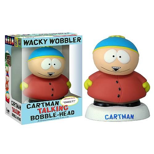 Wacky Wobbler South Park Talking Cartman bobble Funko 083759