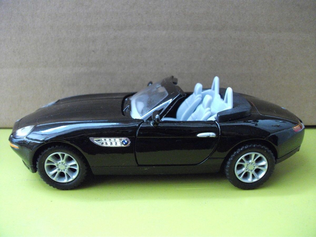 BMW Z8 Convertible 5 Black Diecast Mini Cars Toys