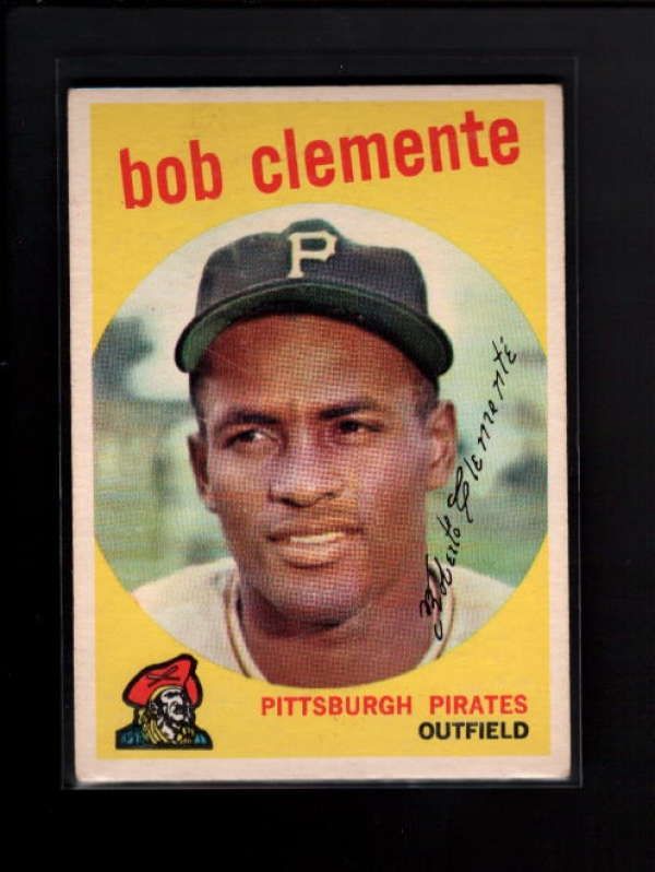 1959 Topps 478 Bob Clemente EX B1300