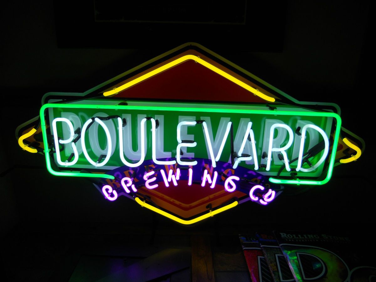  Boulevard Wheat Neon Beer Sign