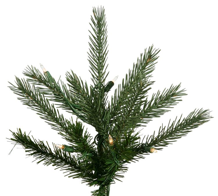 Pre Lit Natural Frasier Fir Artificial Christmas Tree Clear 