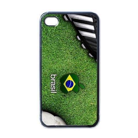  Brazil Soccer iPhone 4 Hard Case Cover