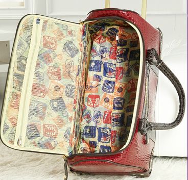 Samantha Brown Weekender City Bag Luggage Suitcase Roller Wheeled 