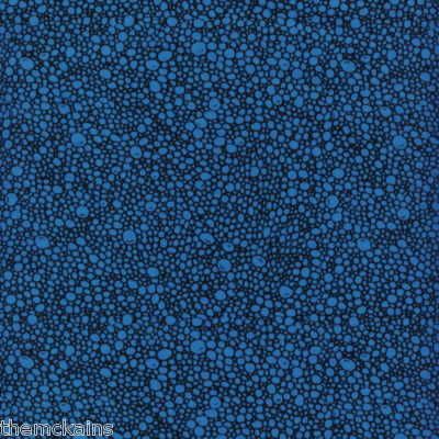 Bubbles Water Landscape Fabric Royal Blue 1 2 Yd