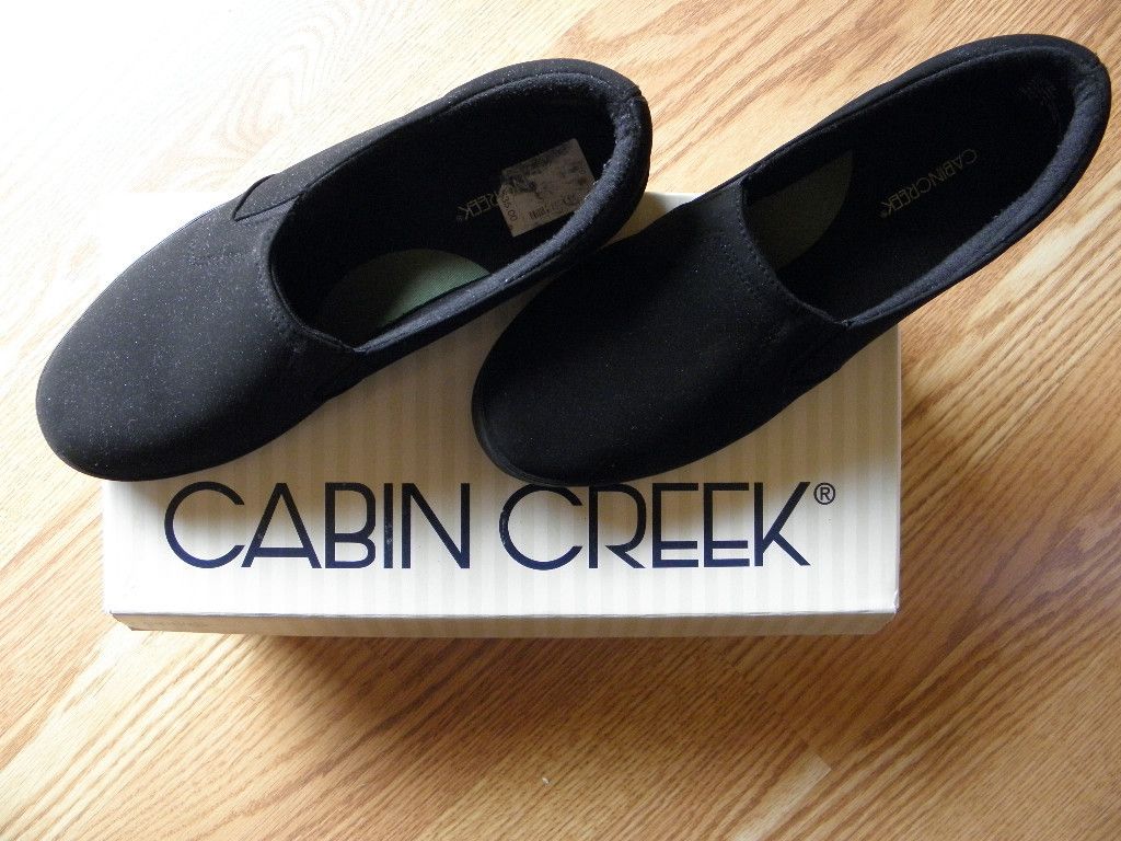 Cabin Creek Allison Black Loafers Size 8 1 2 M B