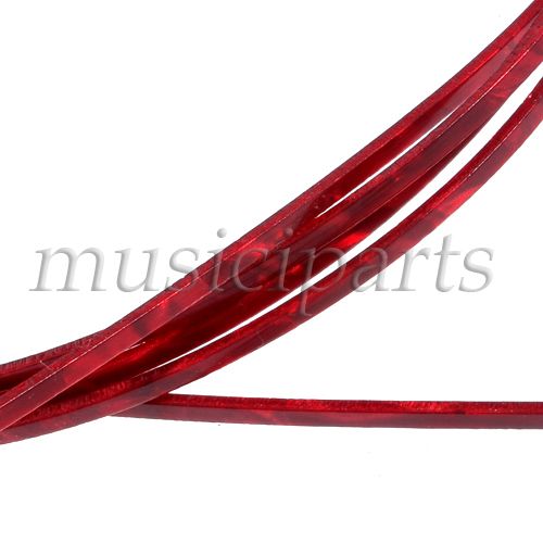  1650x2x1.5mm celluloid high quality guitar binding red pearl colored