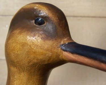 1991 Original Carving WILLIAM BISHOP Long Billed Curlew Shorebird Duck