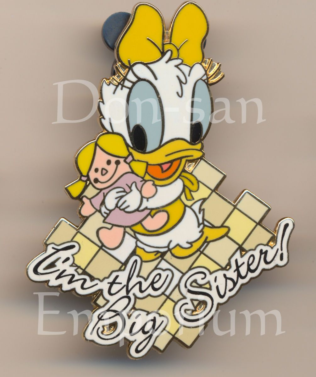 Disney Auctions Baby Daisy Duck Im the Big Sister DA LE 1000 Pin 29320