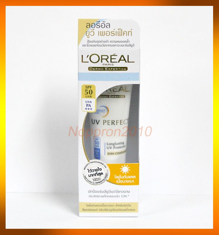 Oreal Dermo Expertise UV Perfect Longlasting SPF 50 PA Even
