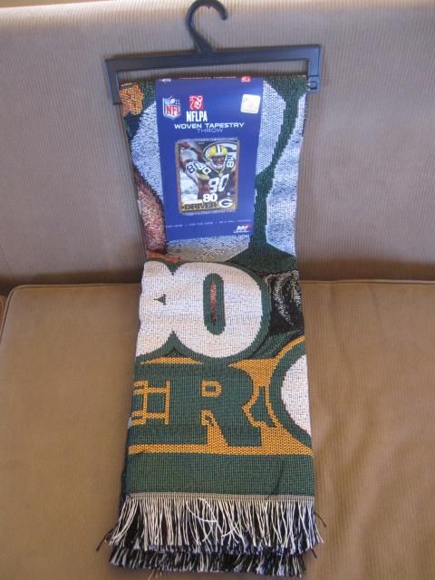 New Donald Driver Green Bay Packers Throw Gift Blanket NFL Football