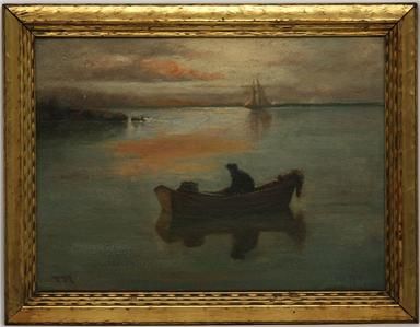 Orig Antique Oil Painting Signed Homer Seascape 1800S