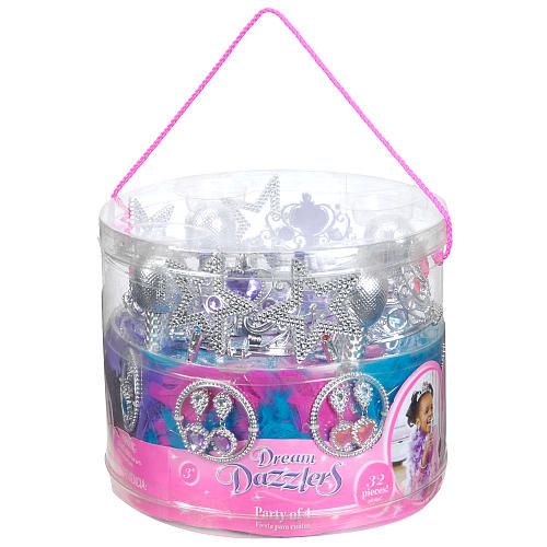 New Dream Dazzlers Princess Party for 4 Set Girls Gift