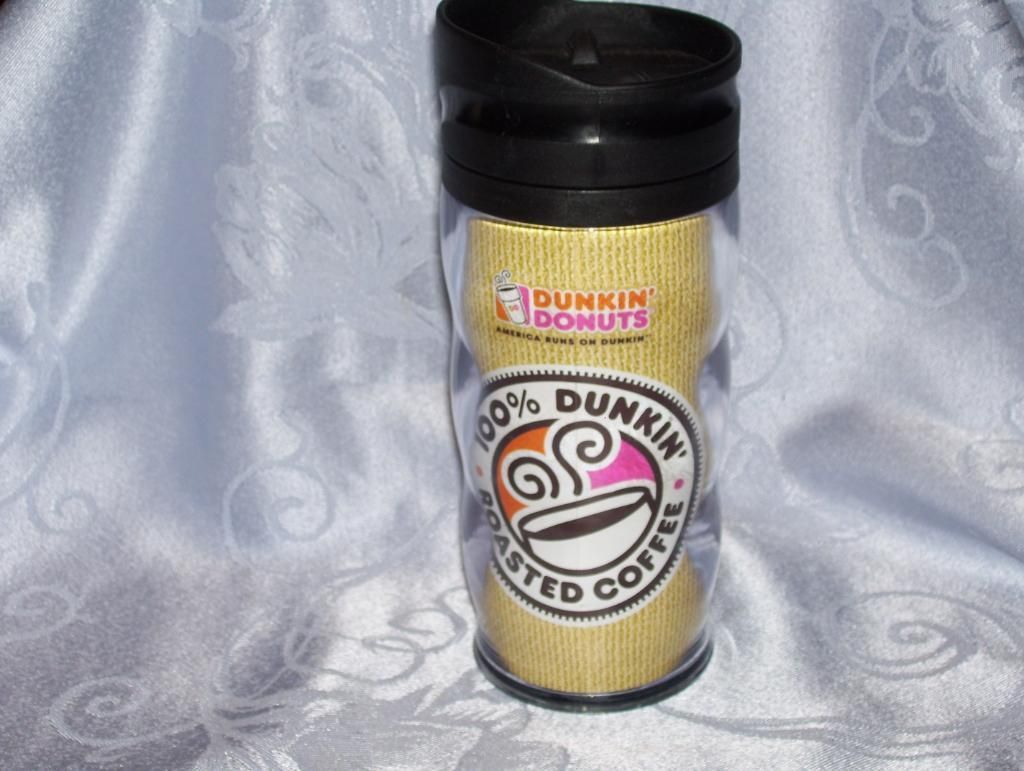 Dunkin Donuts Travel Thermal Mug 16 oz 100 Dunkin Roasted Coffee Logo