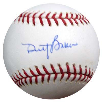 Dusty Baker Autographed Signed MLB Baseball PSA DNA J91162
