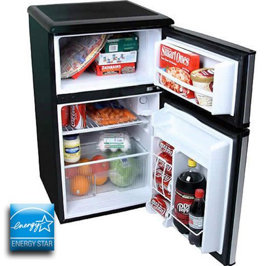  Refrigerator & Freezer, Double Door Stainless Steel Energy Star Fridge