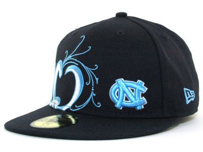 New New Era 59Fifty UNC Tarheels Taggin Fitted Cap Hat $32