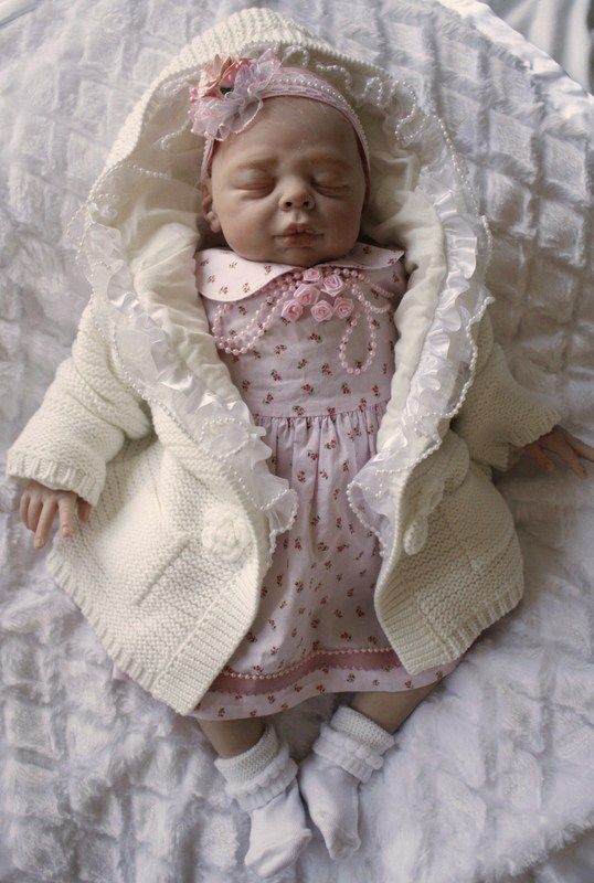 Reborn baby doll girl Angelina, Kaya sculpt by eva helland 21 inch