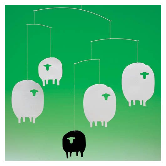 Flensted Sheep Mobile by Christina Parrett for Flensted Mobiles